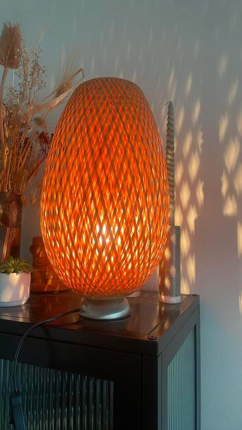 Ikea sinnerlig tafellamp, Huis en Inrichting, Lampen | Tafellampen, Zo goed als nieuw, Metaal, Ophalen
