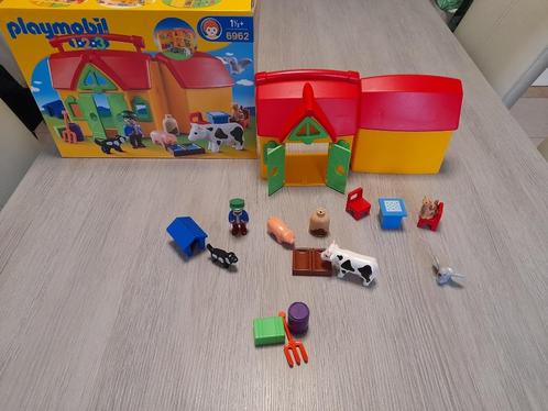 Octrooi Klein Egypte ② Playmobil 1.2.3 - Meeneemboerderij met dieren 6962 — Speelgoed | Playmobil  — 2dehands