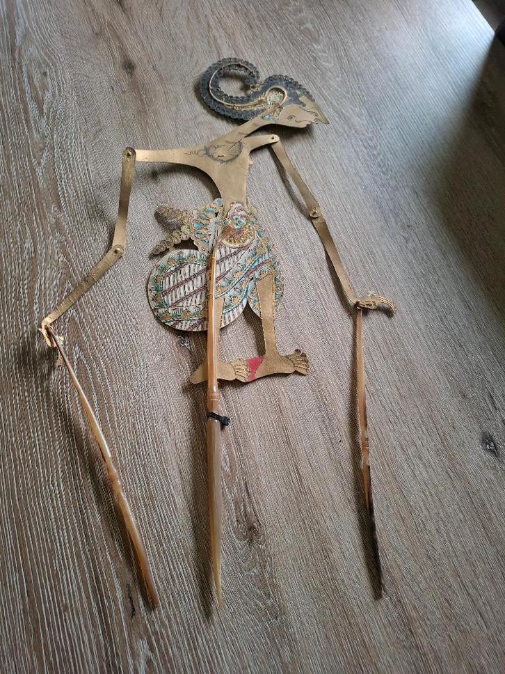 Wayang Schaduwpop - Indonesië, Antiek en Kunst, Kunst | Niet-Westerse kunst, Ophalen of Verzenden