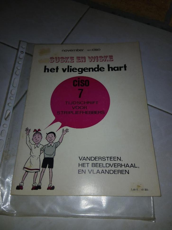 Ciso 7 -1971!!!- vandersteen, Boeken, Stripverhalen, Zo goed als nieuw, Eén stripboek, Ophalen of Verzenden