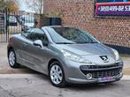 Peugeot 207 Cabrio 2008 1.6 120pk/Benzine/95.000km, Auto's, 4 zetels, Stof, Zwart, 4 cilinders