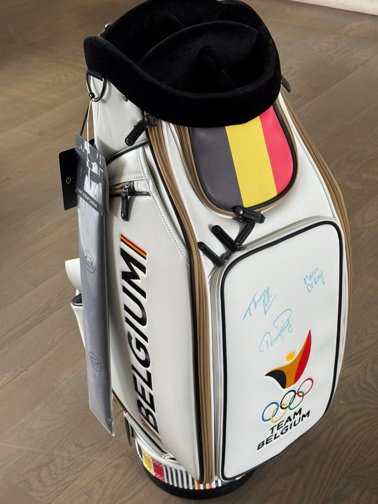 Sac de golf Thomas Pieters signé JO Tokyo 2020, Sports & Fitness, Golf, Neuf, Sac, Autres marques, Enlèvement