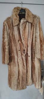 Vintage bontjas pelsmantel pels bont winterjas jas, Gedragen, Maat 38/40 (M), Ophalen of Verzenden