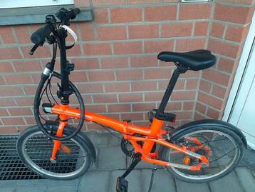  plooifiets merk btwin  type tilt  500  beschikbaar voor biedingen