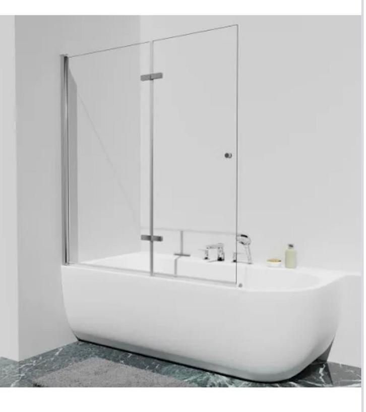 Badwand tweedelig 145x150 nieuw, Huis en Inrichting, Badkamer | Complete badkamers, Nieuw, Ophalen