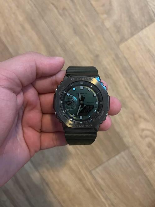 G-shock Casio GA-2100, Handtassen en Accessoires, Horloges | Heren, Zo goed als nieuw, Polshorloge, Overige merken, Ophalen of Verzenden