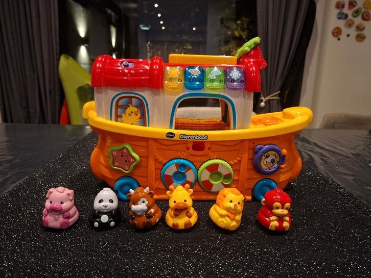 Vtech Dierenboot, Kinderen en Baby's, Speelgoed | Vtech, Gebruikt, 6 maanden tot 2 jaar, Ophalen