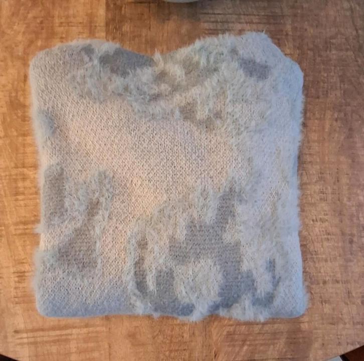 Mooie trui licht blauw merk Opus maat 42, Kleding | Dames, Truien en Vesten, Zo goed als nieuw, Maat 42/44 (L), Blauw, Ophalen of Verzenden