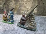Speelgoed mitrailleurs schutters militair DURSO FB MB., Ophalen of Verzenden