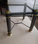 STYLE INDUSTRIEL 1 table de salon + 1 gratuite, Enlèvement, Utilisé, Verre