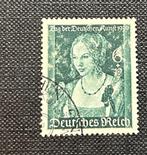 Duitsland: 1939 Tag der Deutsche Kunst, Ophalen of Verzenden, Gestempeld
