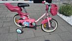 14 inch kinderfiets met zijwielen en mandje, model unicorn, Fietsen en Brommers, Ophalen, Zo goed als nieuw