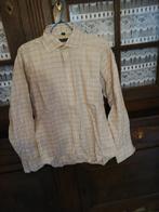 Chemise homme Melka beige, blanche, bleue.Taille M. Neuve., Kleding | Heren, Ophalen of Verzenden, Zo goed als nieuw, Beige