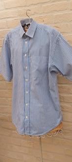 Hemd eurochic maat l, Kleding | Heren, Overhemden, Blauw, Ophalen of Verzenden, Zo goed als nieuw, Halswijdte 41/42 (L)