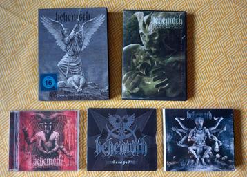 3 CD & 2 DVD van BEHEMOTH  beschikbaar voor biedingen