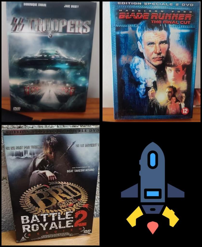 Films SCS-FICTION en VRAC (partie 2) 🎥 dvd ▬ blu-ray, Ophalen of Verzenden, Gebruikt, Science Fiction, Boxset