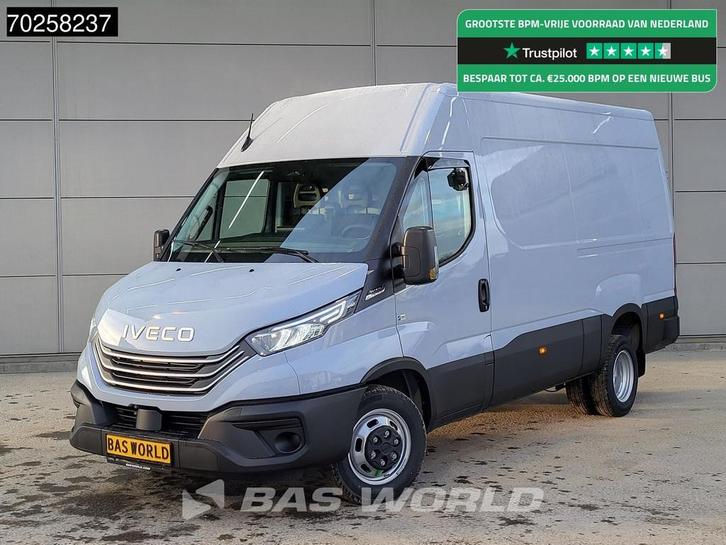 Iveco Daily 35C21 3.0L Automaat 210PK L2H2 2025-Model Dubbel, Auto's, Bestelwagens en Lichte vracht, Bedrijf, Te koop, Achteruitrijcamera