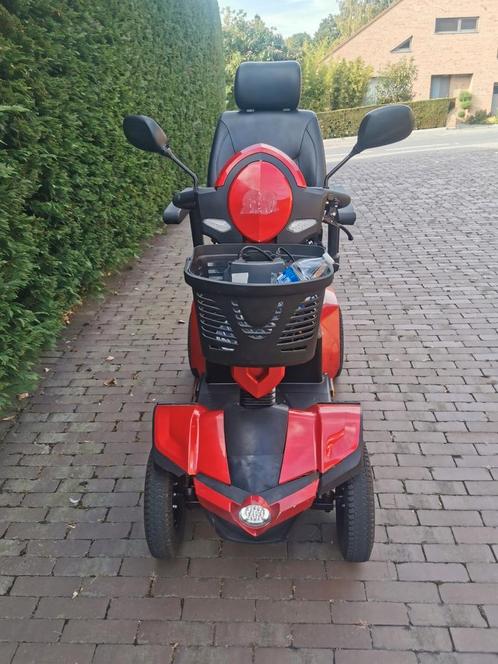 Scootmobiel carpo 4 vermeiren Mercurius meer info 0488826971, Diversen, Rolstoelen, Zo goed als nieuw, Elektrische rolstoel, Inklapbaar