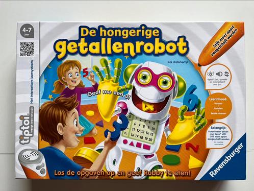 T iptoi spel De Hongerige Getallenrobot - Nieuwstaat, Kinderen en Baby's, Speelgoed | Educatief en Creatief, Zo goed als nieuw