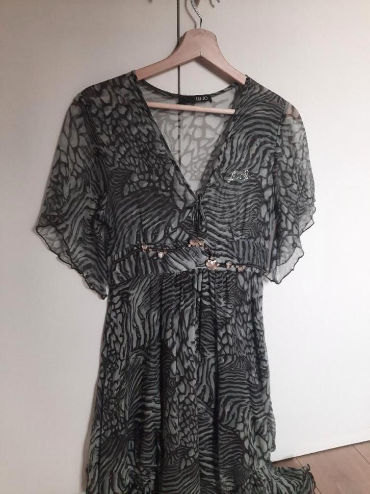 Feestelijk kleedje Liujo, Kleding | Dames, Gelegenheidskleding, Zo goed als nieuw, Cocktailjurk, Maat 34 (XS) of kleiner, Groen