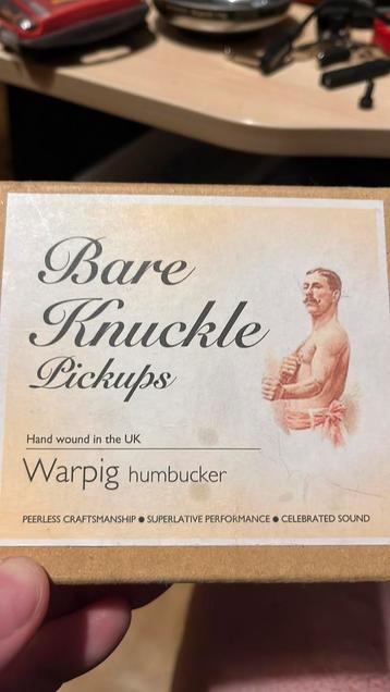 NEW PRICE !!! Bare Knuckle Warpig set Distressed Cover, Enlèvement ou Envoi, Comme neuf