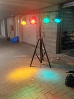 Lichtset 2x4 par 56, Ophalen, Zo goed als nieuw