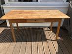 Houten tafel, Huis en Inrichting, Tafels | Eettafels, Ophalen, Gebruikt
