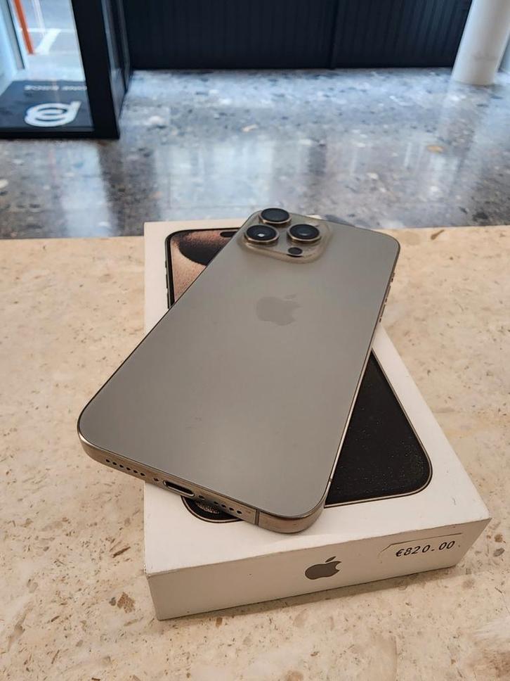 Iphone 15 Pro Max 256Gb, Telecommunicatie, Mobiele telefoons | Hoesjes en Screenprotectors | Apple iPhone, Zo goed als nieuw, Ophalen