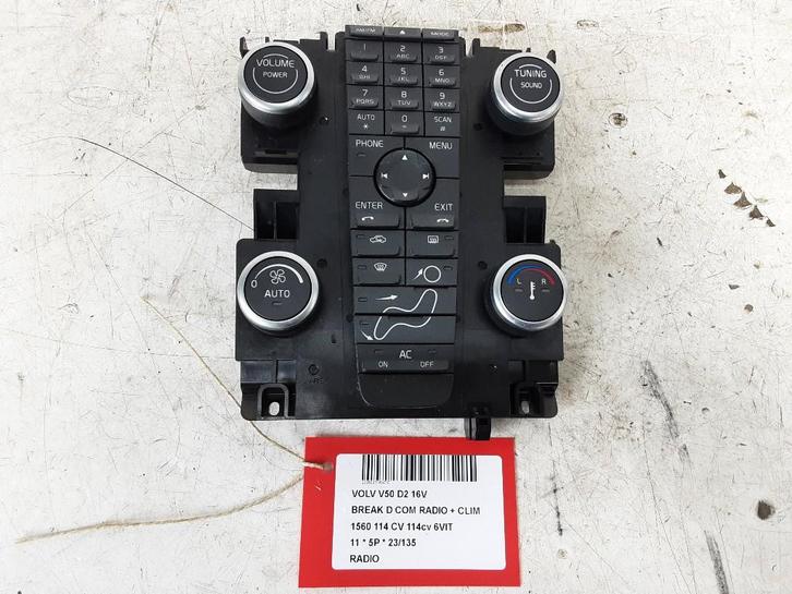 RADIO Volvo V50 (MW) (01-2003/12-2012) (31324237), Auto-onderdelen, Overige Auto-onderdelen, Volvo, Gebruikt
