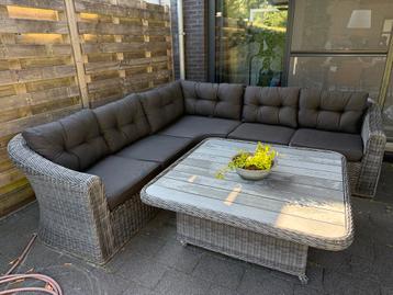Mooie ALS NIEUWE kwalitatieve loungeset beschikbaar voor biedingen