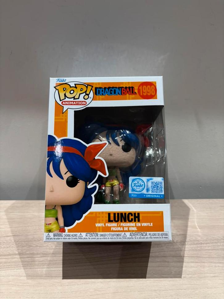 Funko Pop! - Dragon Ball - Lunch #1998, Verzamelen, Poppetjes en Figuurtjes, Zo goed als nieuw, Ophalen of Verzenden