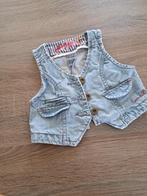 Noppies mouwloos jeansjasje - 80, Kinderen en Baby's, Babykleding | Maat 80, Meisje, Ophalen of Verzenden, Zo goed als nieuw, Jasje
