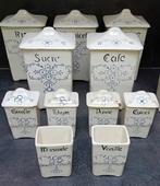 vintage franse ceramique voorraadpotten, Huis en Inrichting, Ophalen of Verzenden, Gebruikt