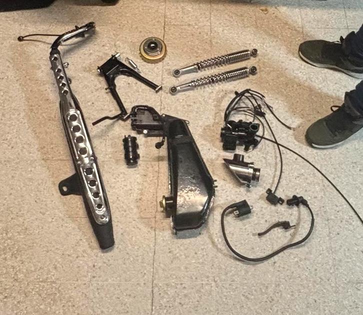 Dax replica (zhenhua)onderdelen 50cc, Fietsen en Brommers, Brommeronderdelen | Zundapp, Nieuw, Overige typen, Ophalen