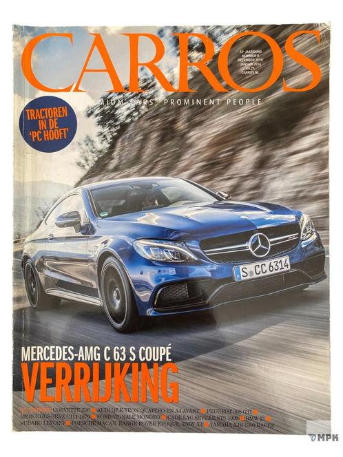 Carros Magazine December 2015 / Januari 2016 #8, Boeken, Auto's | Folders en Tijdschriften, Gelezen, Ophalen of Verzenden