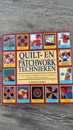 K. Guerrier - Quilt- en patchwork technieken, Boeken, Hobby en Vrije tijd, K. Guerrier, Borduren en Naaien, Zo goed als nieuw