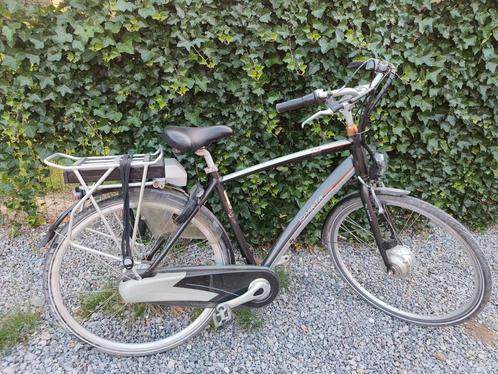elektrische herenfiets Sparta met 2 batterijen, Fietsen en Brommers, Elektrische fietsen, Gebruikt, Sparta, Ophalen