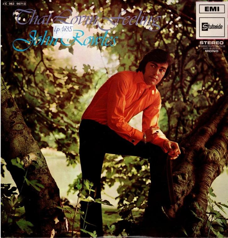 Vinyl, LP     /   John Rowles – That Lovin' Feeling, CD & DVD, Vinyles | Autres Vinyles, Autres formats, Enlèvement ou Envoi