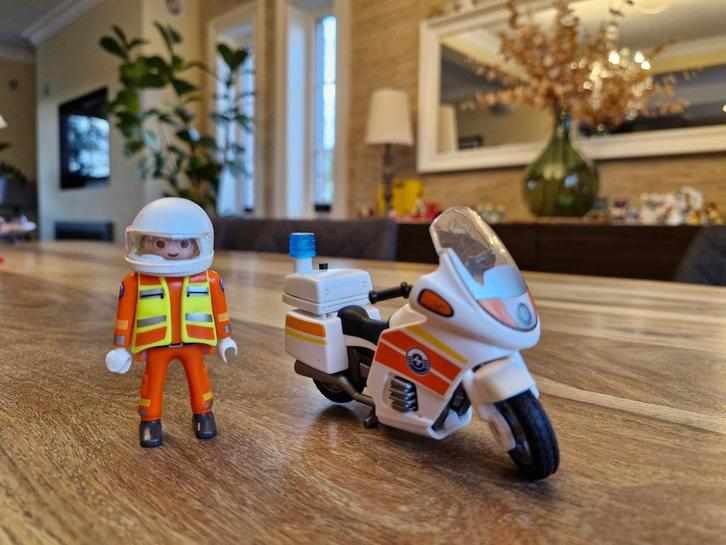 Playmobil Ambulance motor met zwaailicht – 5544, Kinderen en Baby's, Speelgoed | Playmobil, Gebruikt, Ophalen of Verzenden