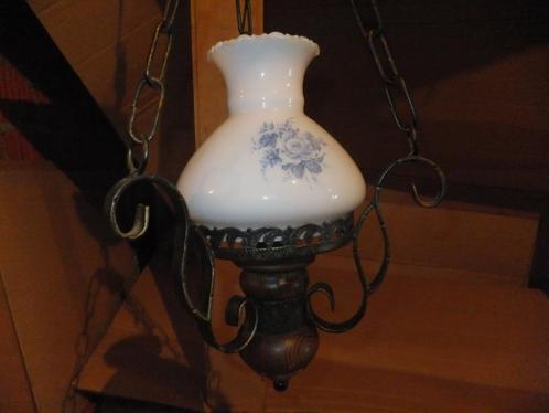 lusters 3 stuks zie foto's, Huis en Inrichting, Lampen | Hanglampen, Zo goed als nieuw, Minder dan 50 cm, Glas, Ophalen
