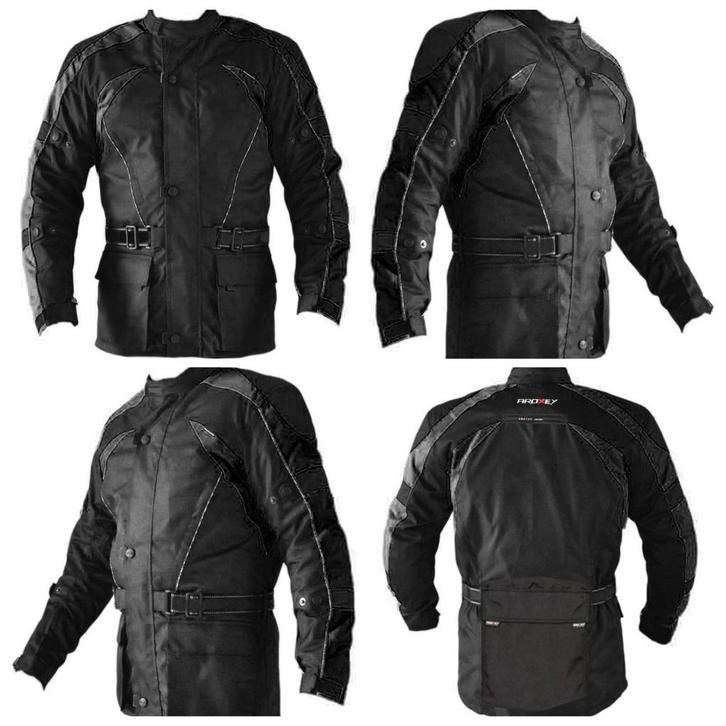 Nieuwe beschermende 600D motorjas van cordura textiel, Motoren, Kleding | Motorkleding, Jas | textiel, Nieuw met kaartje, Verzenden