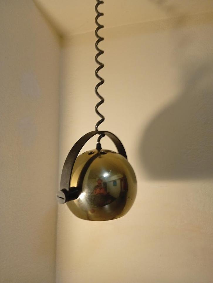 „Eye ball” -ophanging uit de jaren 70, iconisch ontwerp van, Huis en Inrichting, Lampen | Hanglampen, Ophalen