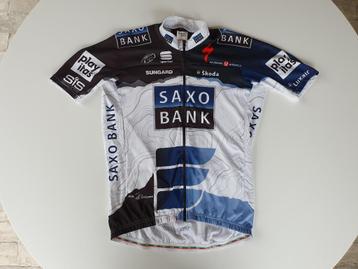Wielershirt Saxobank (Sportful, XXL) beschikbaar voor biedingen