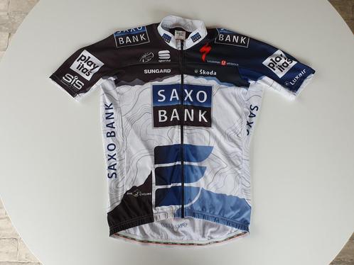 Wielershirt Saxobank (Sportful, XXL), Sport en Fitness, Wielrennen, Gebruikt, Kleding, Ophalen of Verzenden