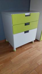 Commode chambre enfant Ikea 3 tiroirs, Maison & Meubles, Armoires | Commodes, Enlèvement, Utilisé