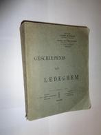 Geschiedenis van Ledeghem door Mussely en Buysschaert ( 1912, J. Mussely-J. Buysschaert, Utilisé, Enlèvement ou Envoi, 20e siècle ou après