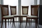 Set van 4 massief kersenhouten stoelen/E. Menard/ P.A 1060€, Huis en Inrichting, Vier, Gebruikt, Hout, Louis Philippe