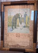 Oude kader WO1, Verzamelen, Militaria | Algemeen, Ophalen, Landmacht, Foto of Poster