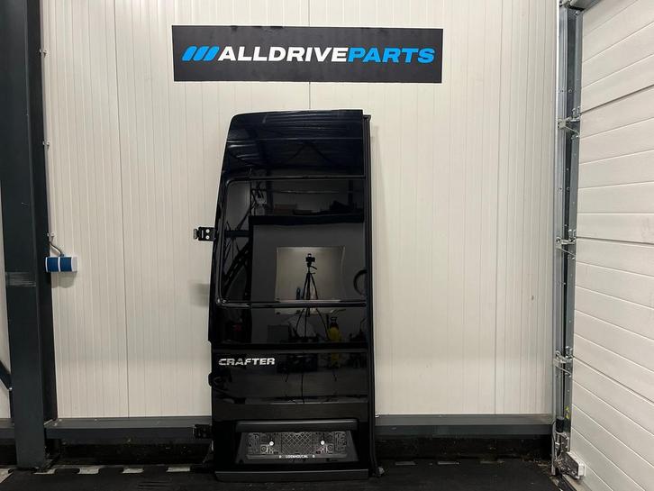 Volkswagen Crafter achterdeur links LC9X zwart 7C3827091BR, Auto-onderdelen, Carrosserie, Deur, Achter, Links, Gebruikt, Ophalen of Verzenden