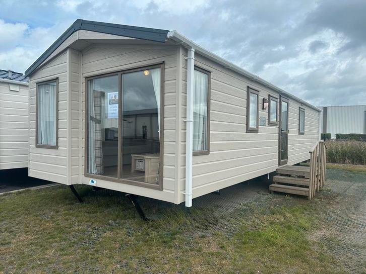 STOCK ATLANTA COUNTRY 1100X370/2@SHOWROOM MIDDELKERKE, Caravans en Kamperen, Stacaravans, tot en met 6, Ophalen